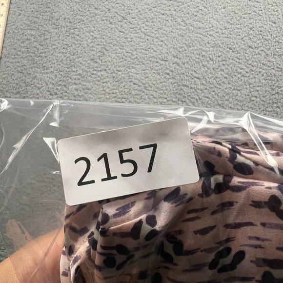 Avec Les Filles Sleeveless Top In Les Filles Pink Leopard Size Medium - Picture 7 of 7